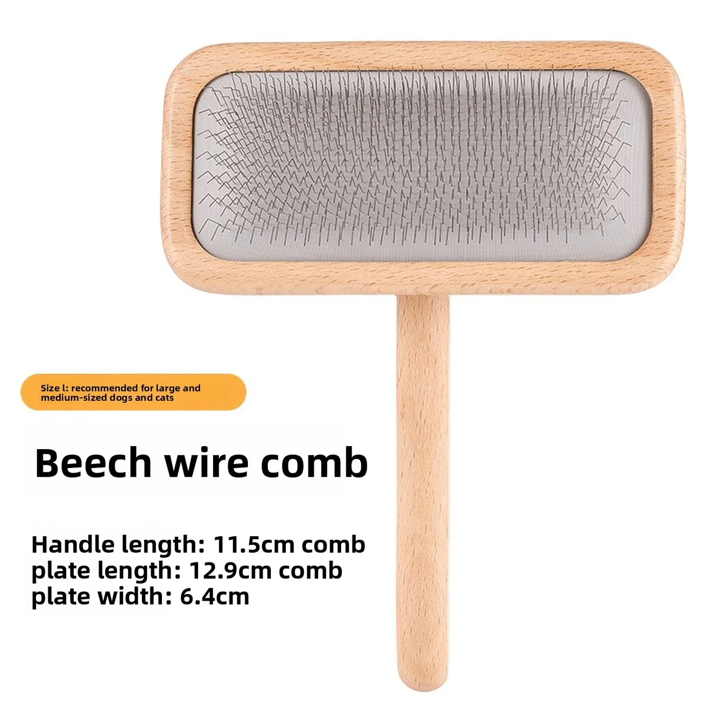 Beechwood Pet Comb-0